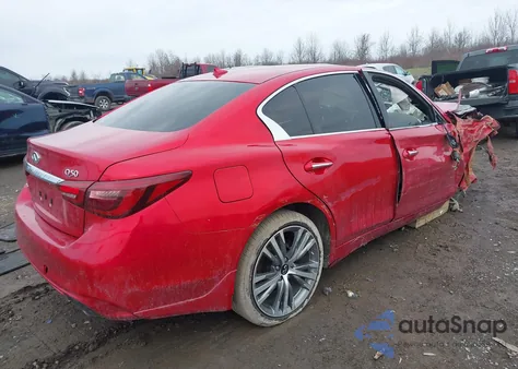 2021 Infiniti Q50 Sensory Awd из США, поврежденный, VIN JN1EV7CR4MM751761